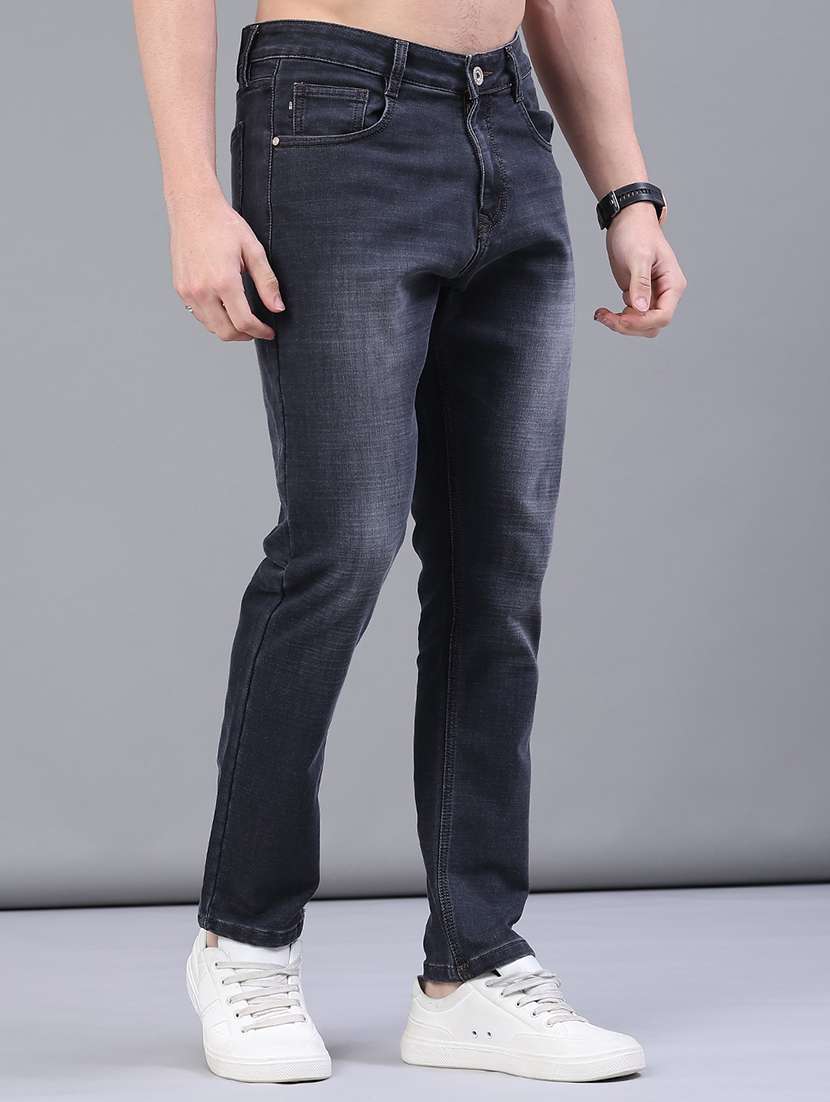 men washed mid rise full length jeans - 22257747 -  Standard Image - 2