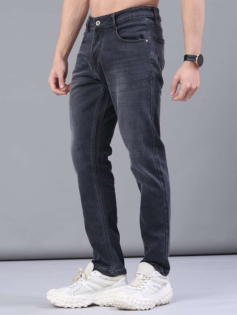 men washed mid rise full length jeans - 22257748 -  Standard Image - 2