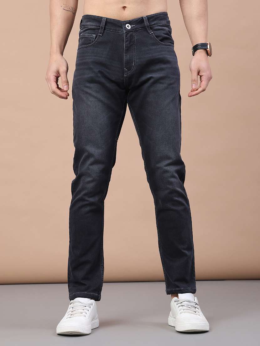 men washed mid rise full length jeans - 22258504 -  Standard Image - 2