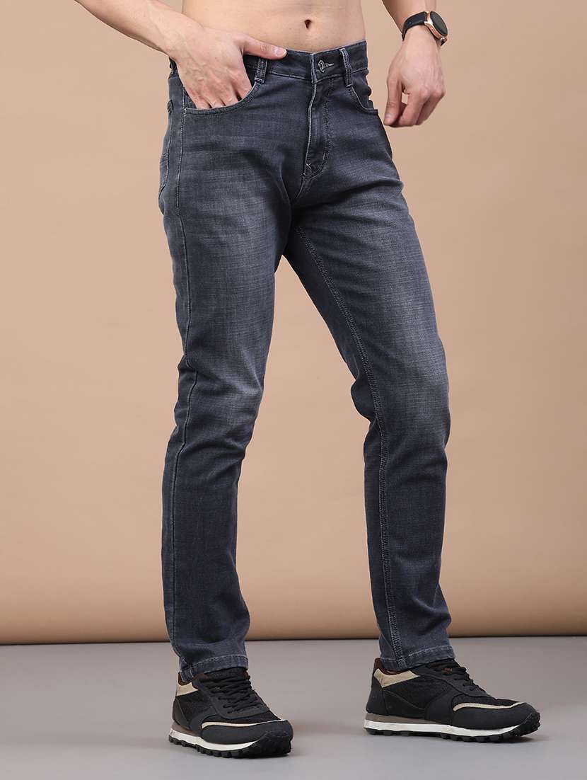 men washed mid rise full length jeans - 22258509 -  Standard Image - 2