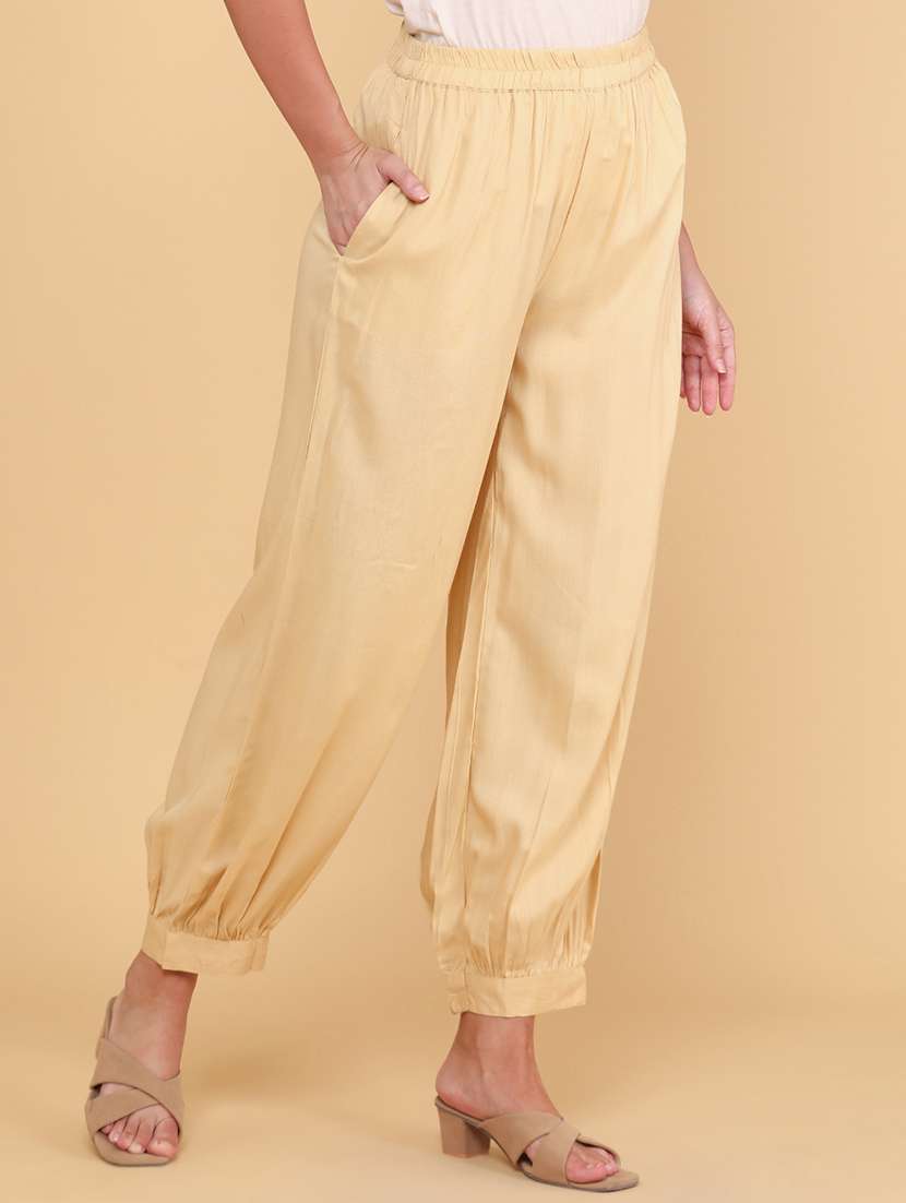 women solid mid rise salwar - 22259303 -  Standard Image - 2