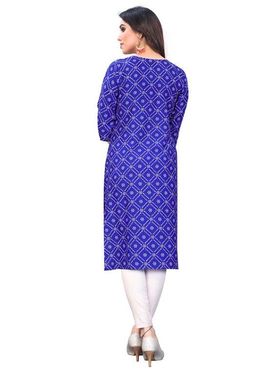 women pack of 2 printed straight kurta - 22259312 -  Standard Image - 2