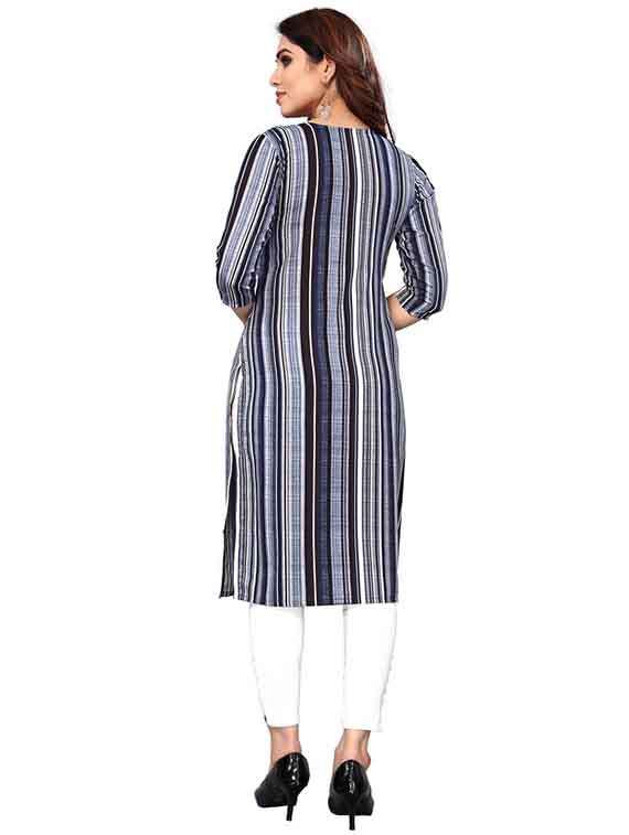 women pack of 2 printed straight kurta - 22259364 -  Standard Image - 2