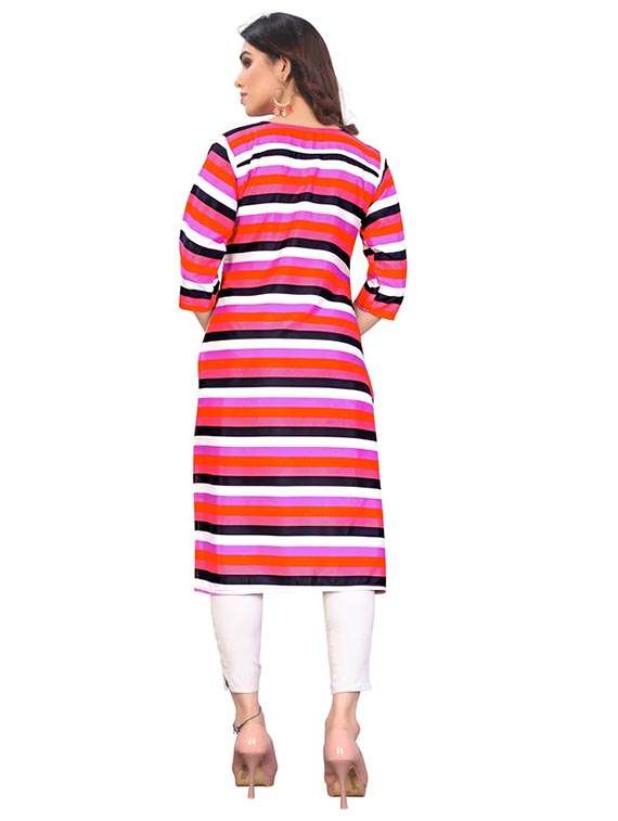 women pack of 2 printed straight kurta - 22259510 -  Standard Image - 2