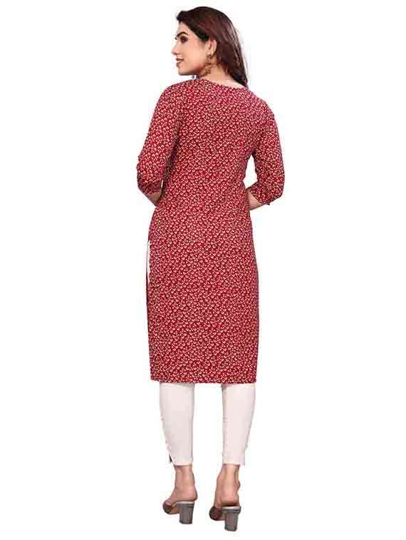 women pack of 2 printed straight kurta - 22259525 -  Standard Image - 2