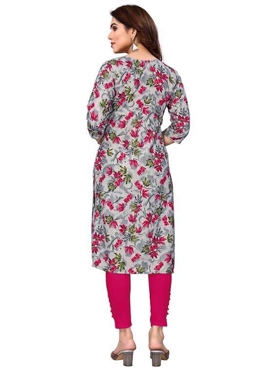 women pack of 2 printed straight kurta - 22259588 -  Standard Image - 2