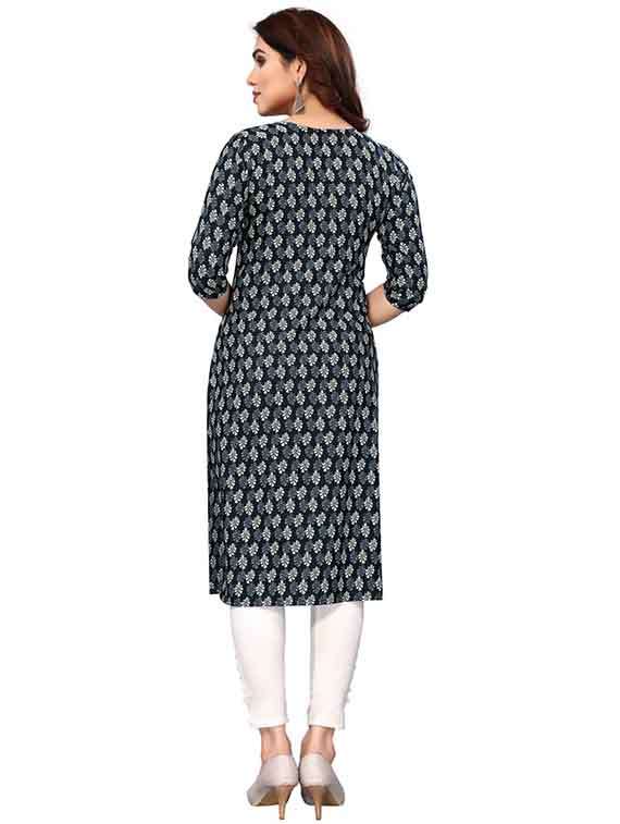 women pack of 2 printed straight kurta - 22259625 -  Standard Image - 2