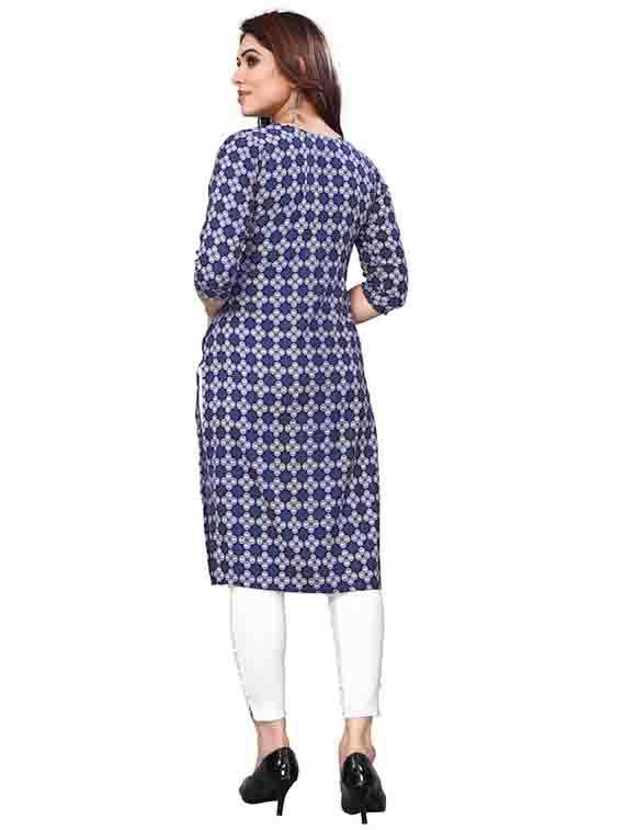 women pack of 2 printed straight kurta - 22259660 -  Standard Image - 2