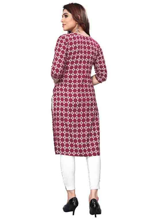 women pack of 2 printed straight kurta - 22259697 -  Standard Image - 2