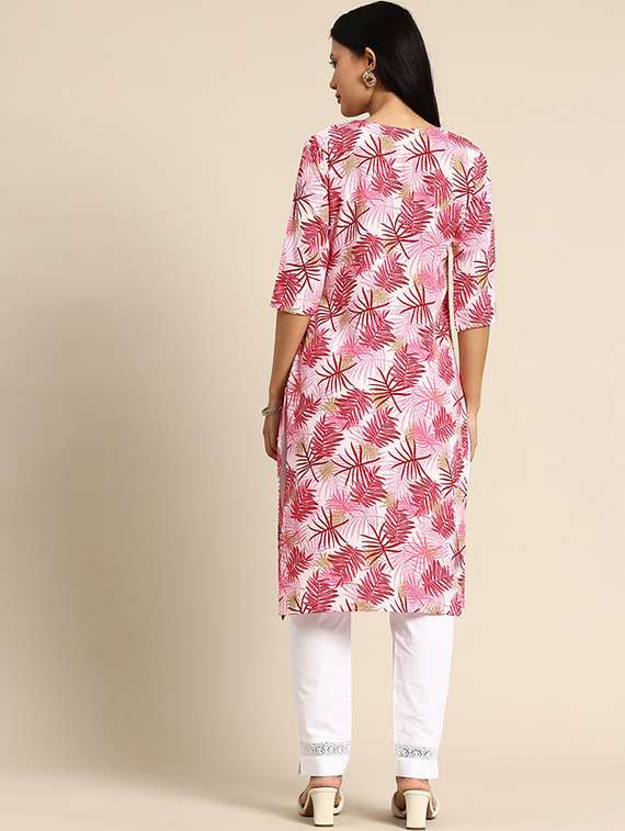 women pack of 2 printed straight kurta - 22259711 -  Standard Image - 2