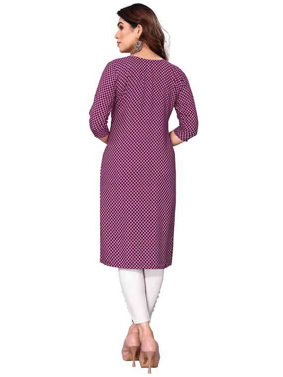 women pack of 2 printed straight kurta - 22259836 -  Standard Image - 2