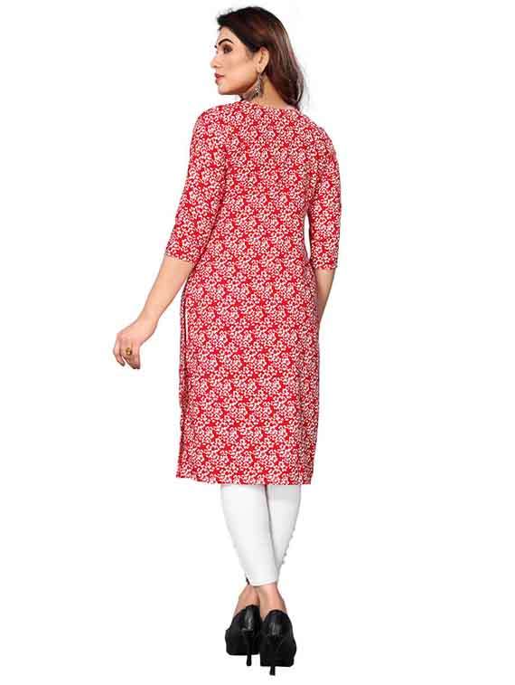 women pack of 2 printed straight kurta - 22259839 -  Standard Image - 2