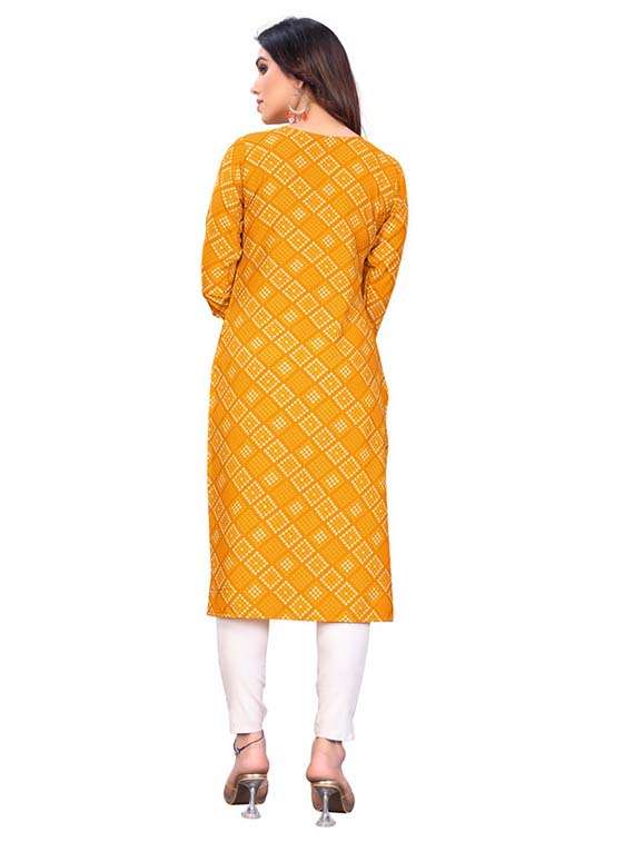 women pack of 4 printed straight kurta - 22259875 -  Standard Image - 2