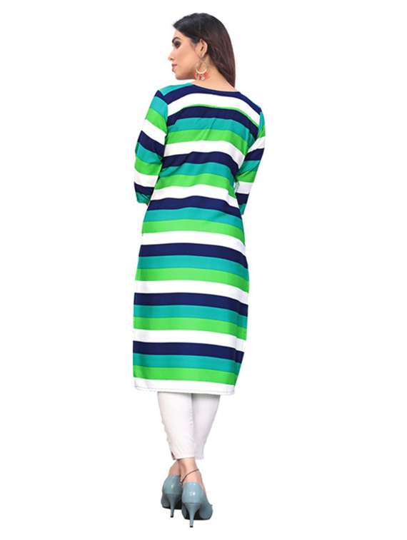 women pack of 4 printed straight kurta - 22260429 -  Standard Image - 2