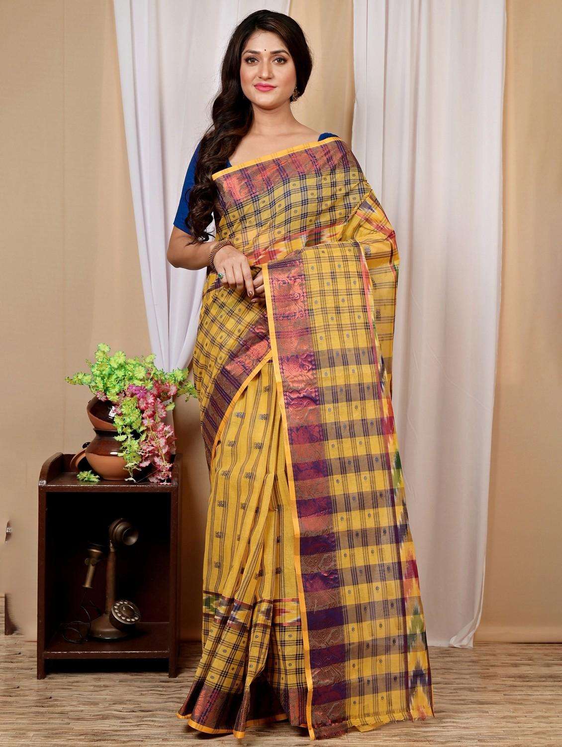 women self design handloom saree - 22260761 -  Standard Image - 2