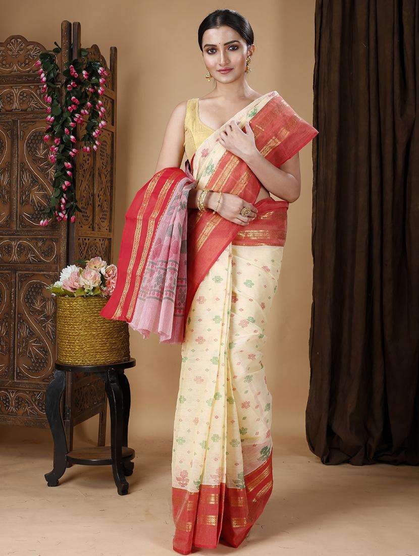 women self design handloom saree - 22260815 -  Standard Image - 2
