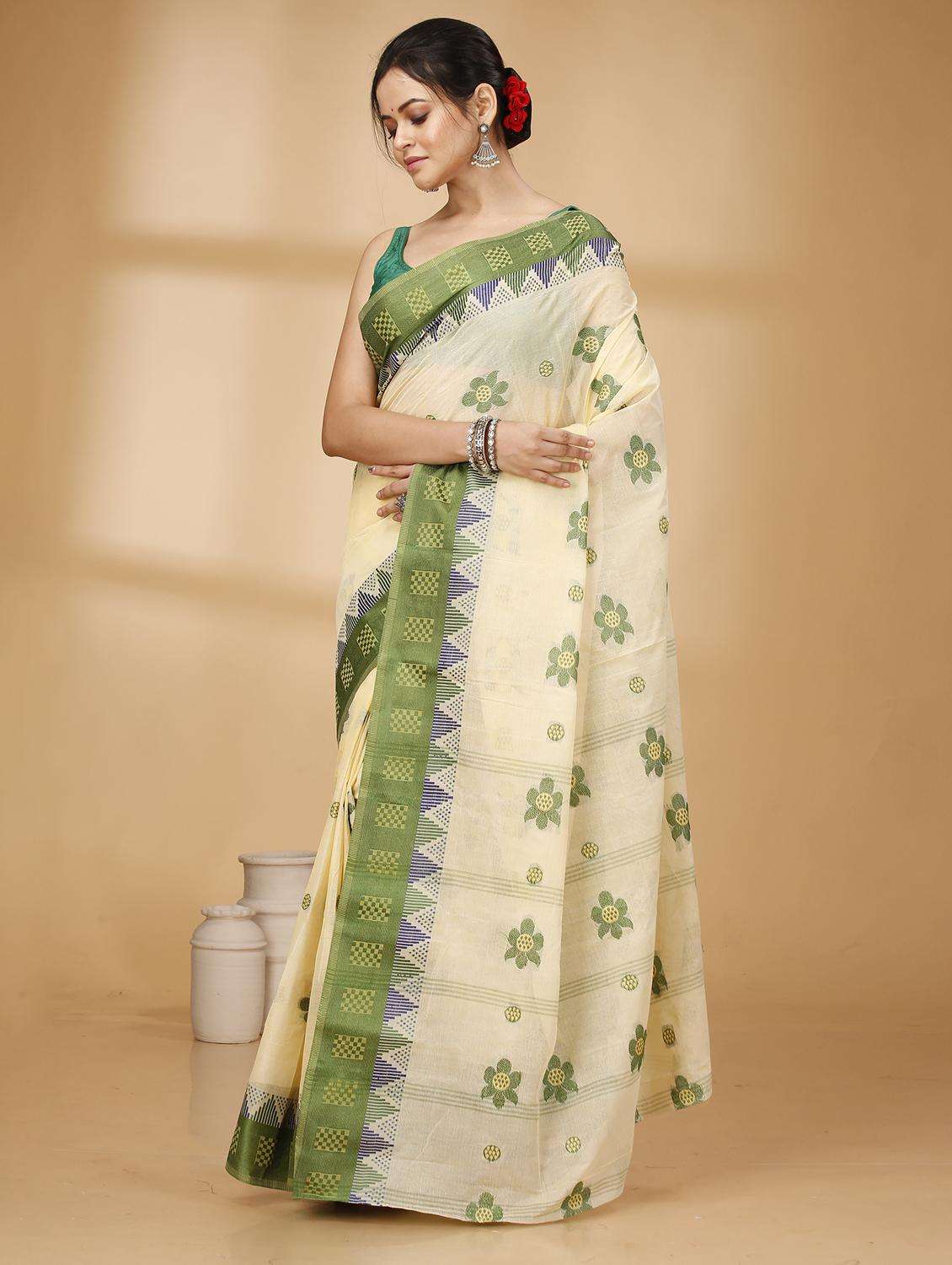 women self design handloom saree - 22260833 -  Standard Image - 2