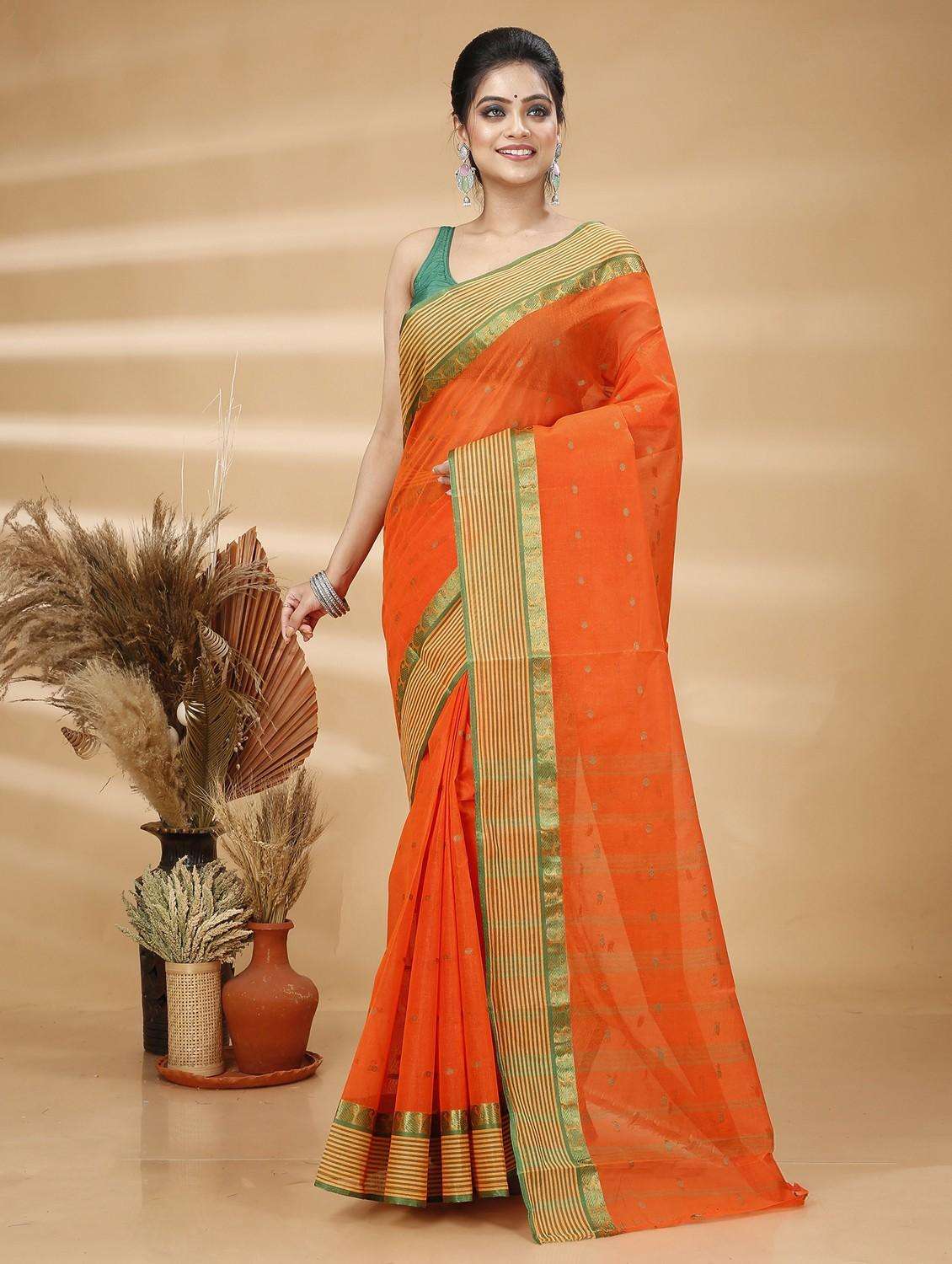 women self design handloom saree - 22260953 -  Standard Image - 2