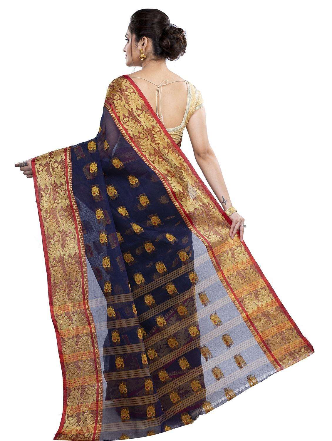 women self design handloom saree - 22260966 -  Standard Image - 2
