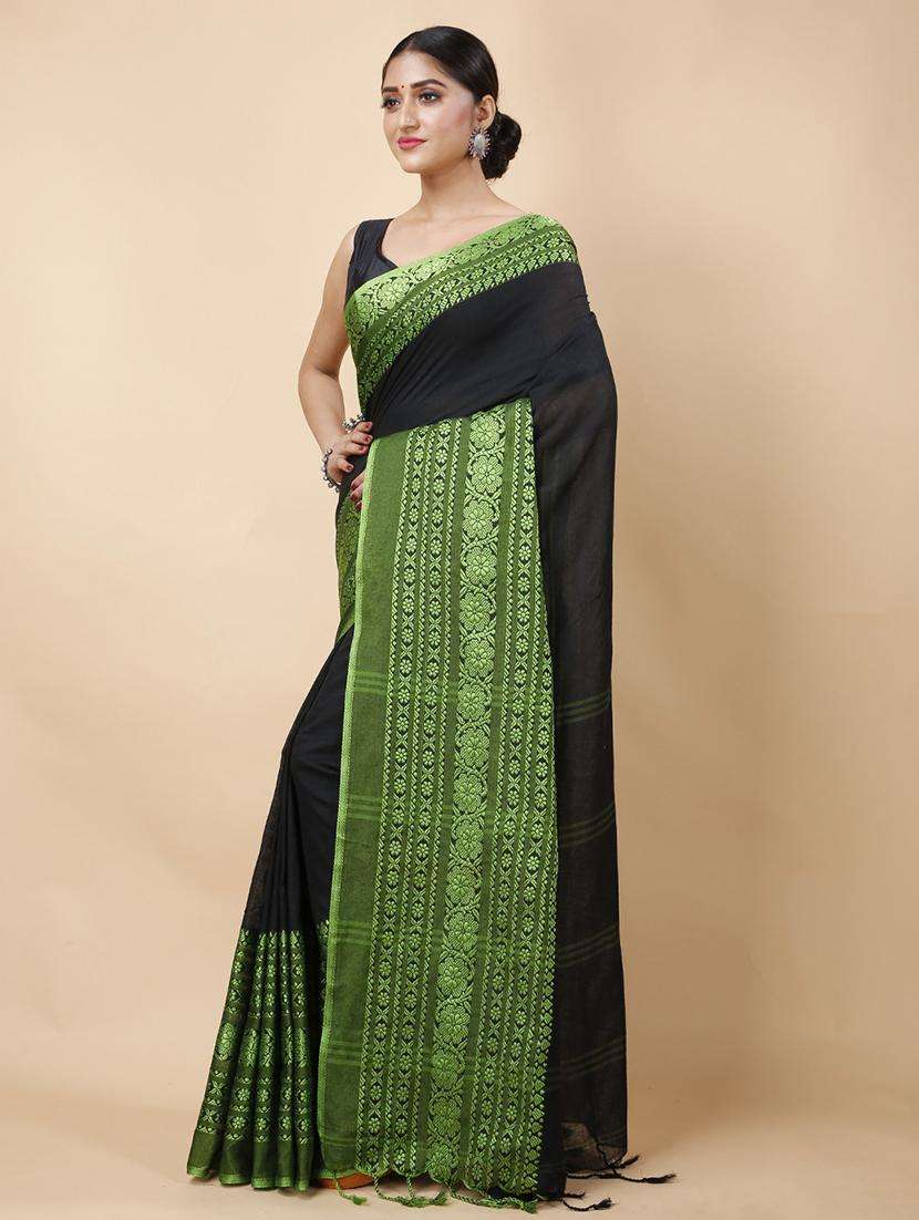 women self design handloom saree - 22260994 -  Standard Image - 2