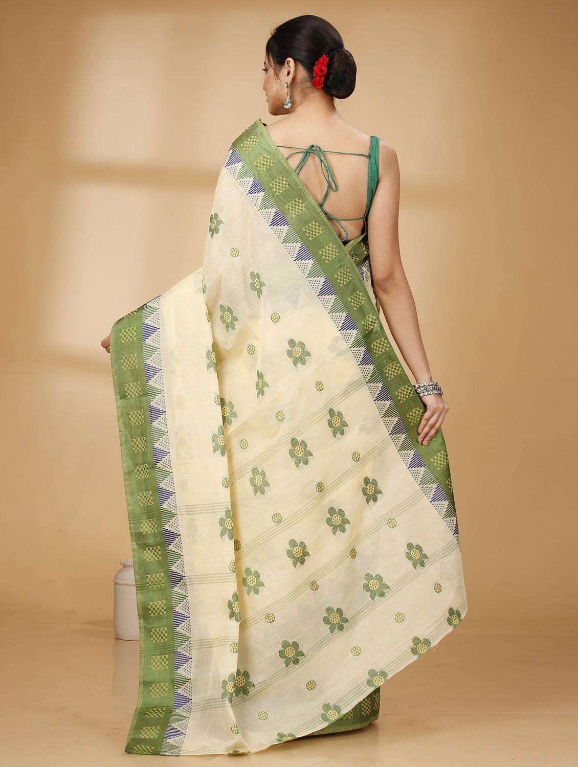 women self design handloom saree - 22260999 -  Standard Image - 2