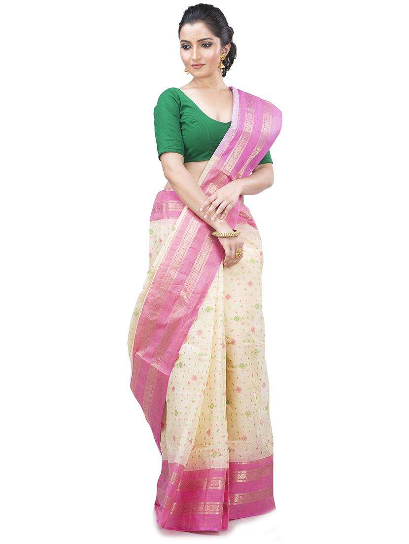 women self design handloom saree - 22261134 -  Standard Image - 2