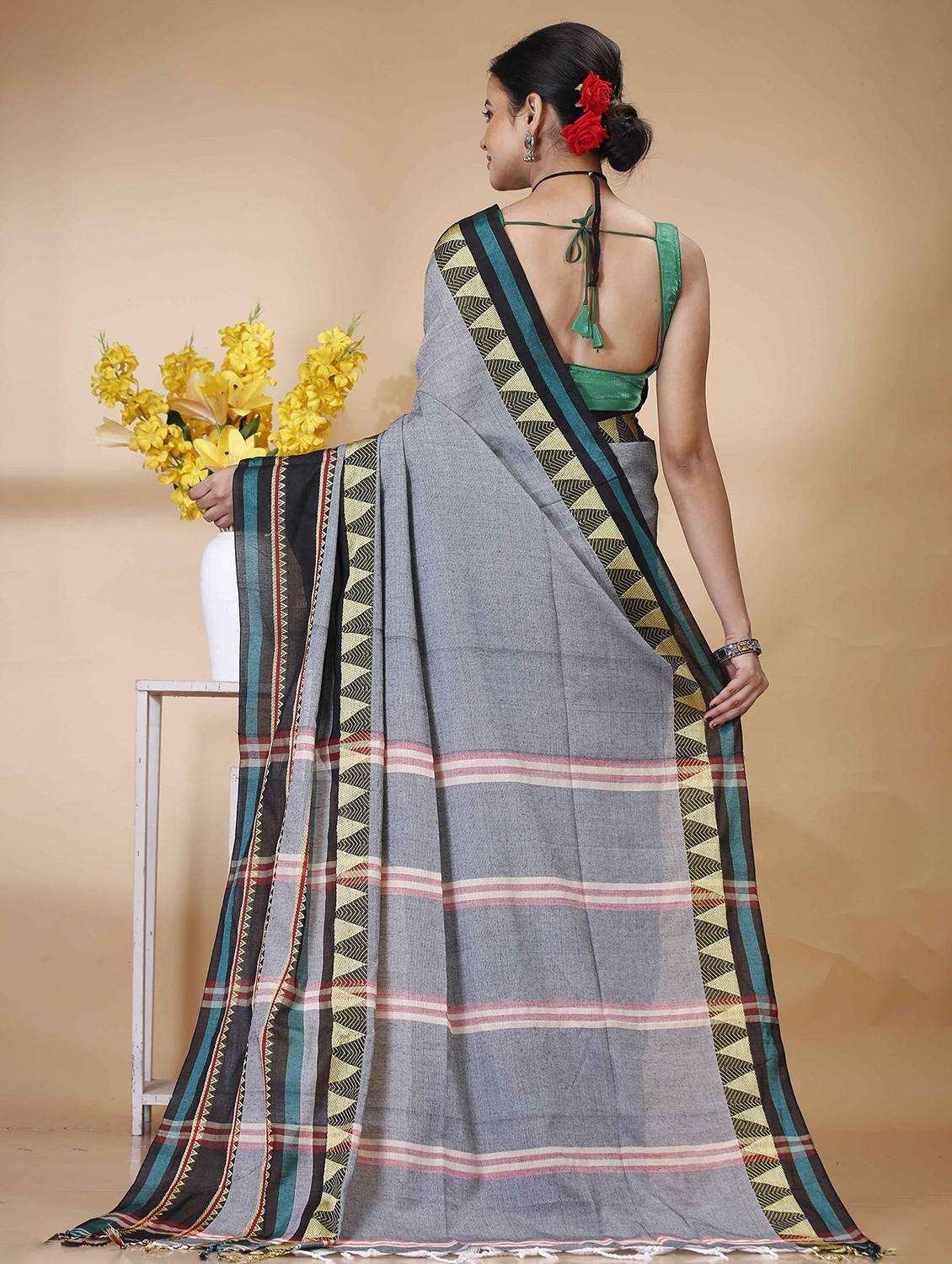 women self design handloom saree - 22261231 -  Standard Image - 2