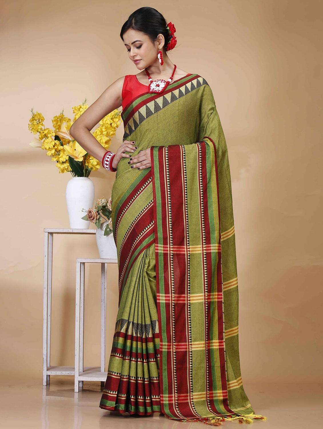 women self design handloom saree - 22261363 -  Standard Image - 2