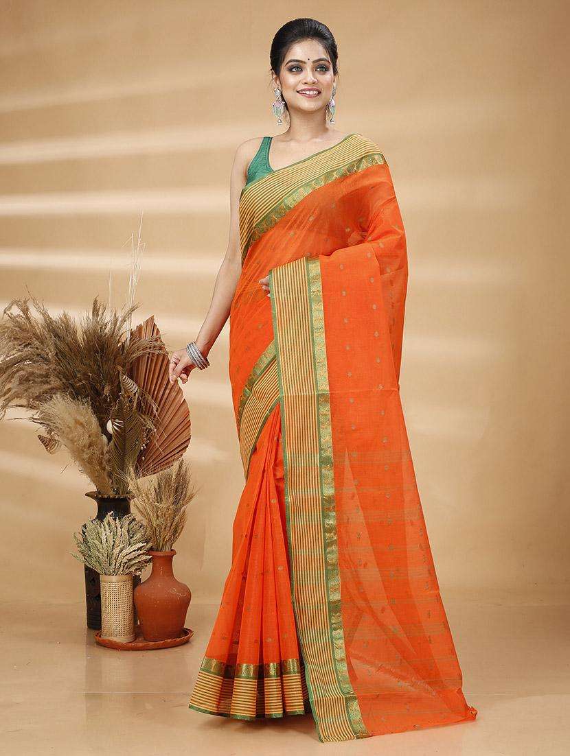 women self design handloom saree - 22261635 -  Standard Image - 2
