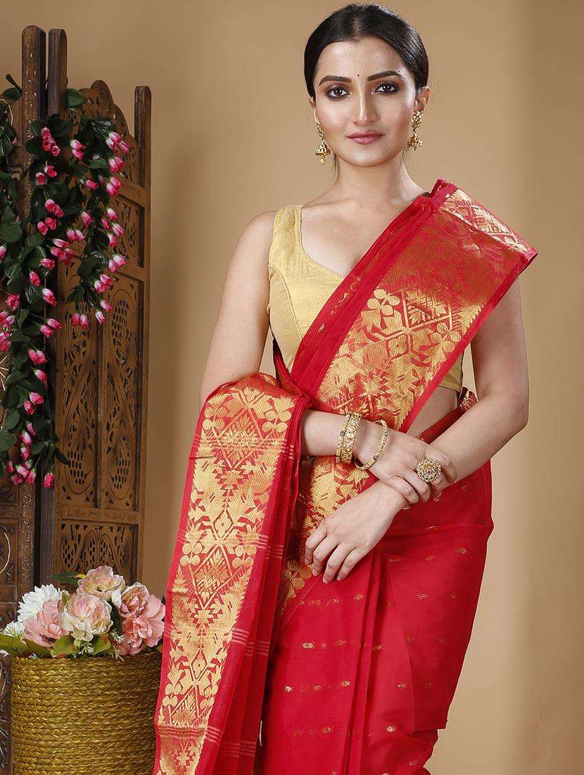 women self design handloom saree - 22261670 -  Standard Image - 2