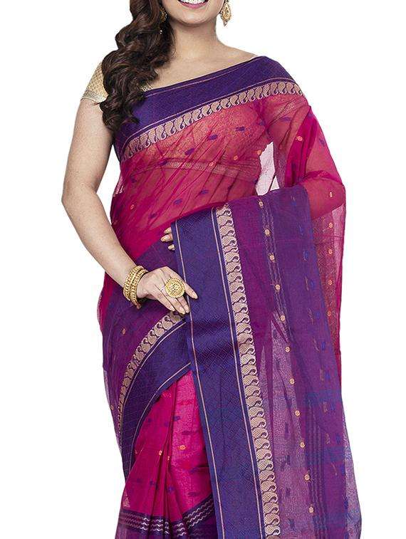 women self design handloom saree - 22262026 -  Standard Image - 2