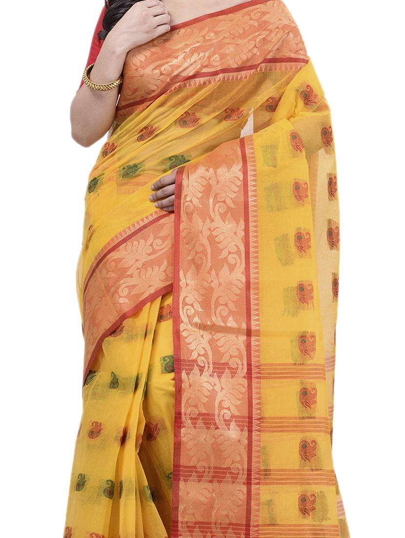 women self design handloom saree - 22262446 -  Standard Image - 2