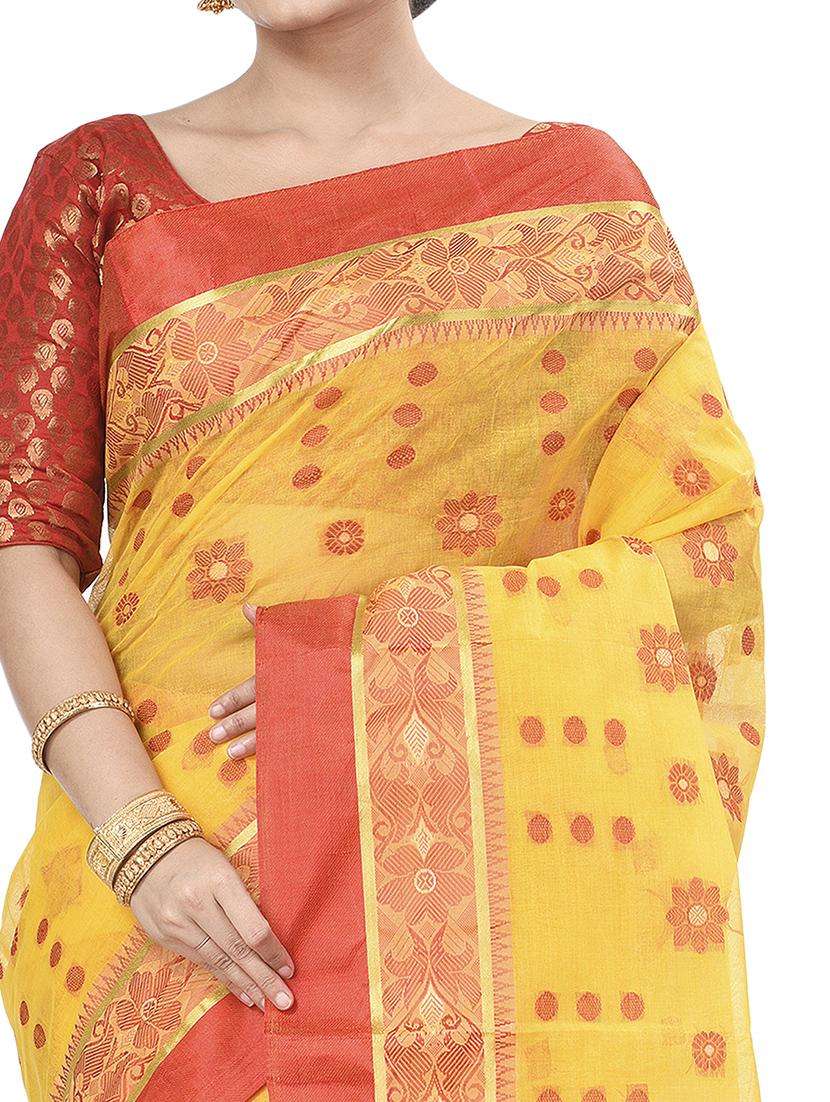 women self design handloom saree - 22262486 -  Standard Image - 2