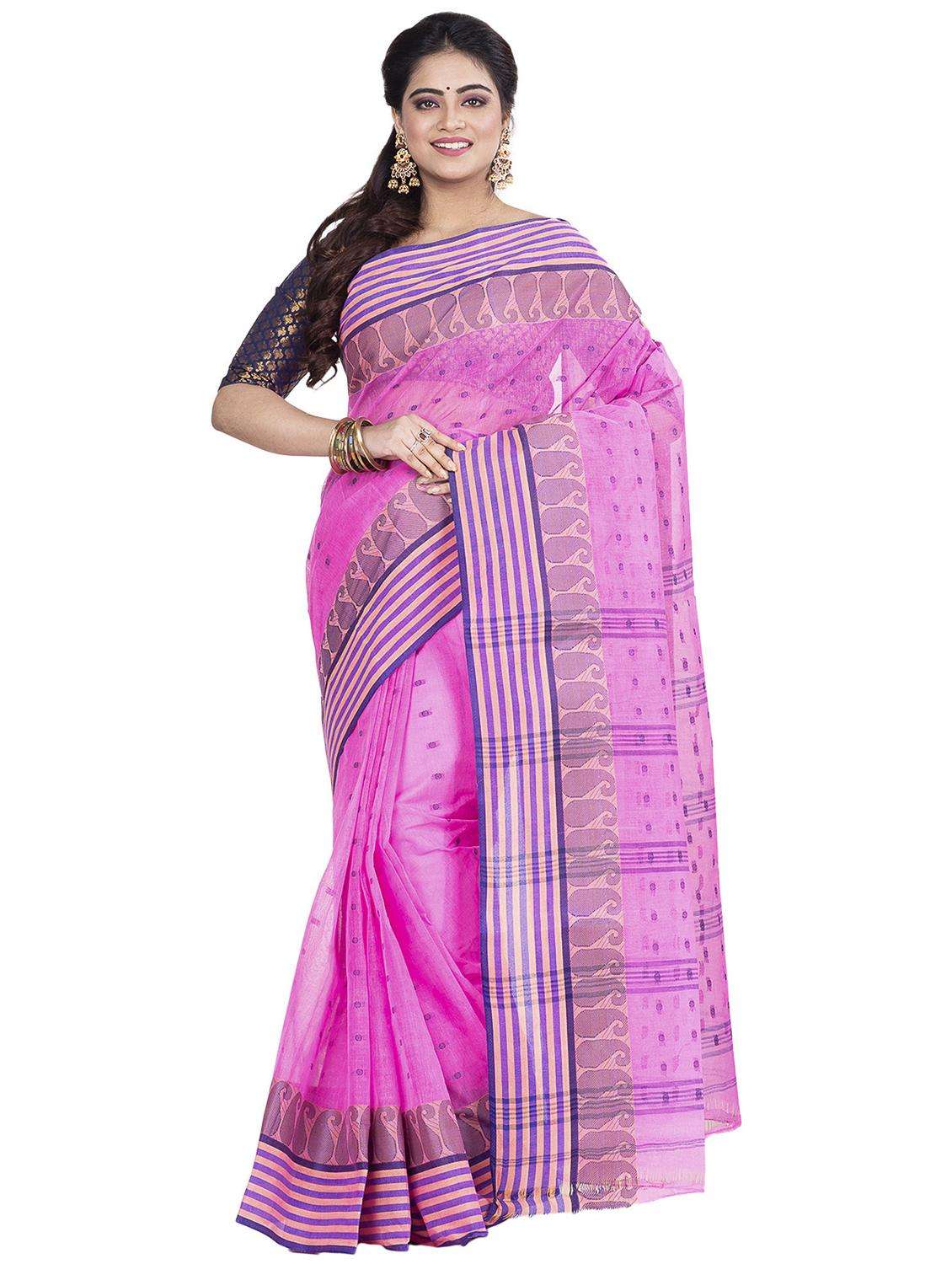 women self design handloom saree