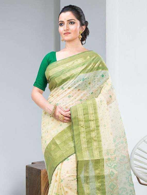women self design handloom saree - 22262795 -  Standard Image - 2