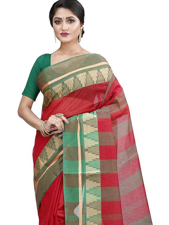 women self design handloom saree - 22262854 -  Standard Image - 2