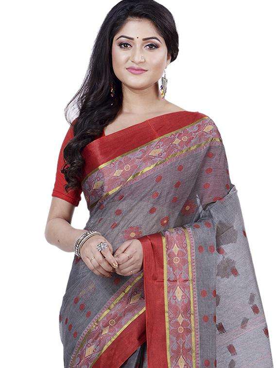 women self design handloom saree - 22262864 -  Standard Image - 2
