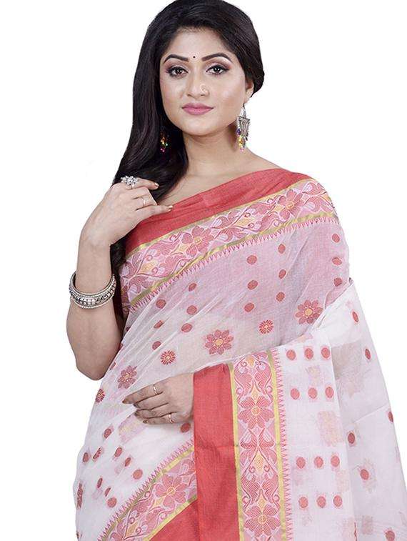 women self design handloom saree - 22262866 -  Standard Image - 2