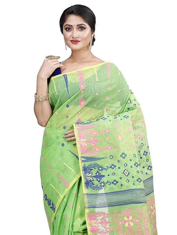 women self design jamdani saree - 22262873 -  Standard Image - 2