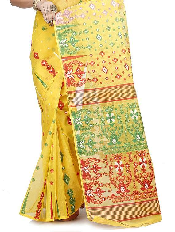 women self design jamdani saree - 22262876 -  Standard Image - 2