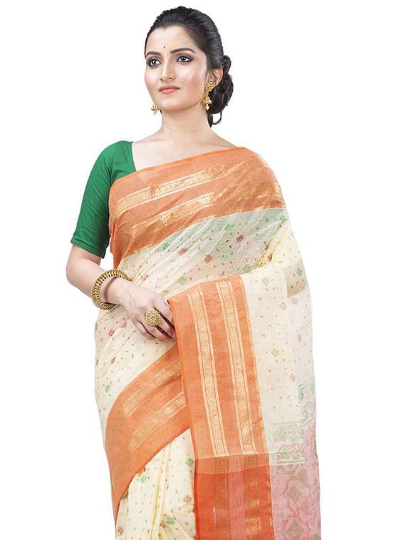 women self design handloom saree - 22262900 -  Standard Image - 2