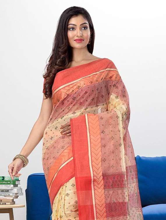 women self design handloom saree - 22262989 -  Standard Image - 2