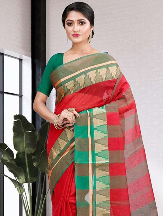 women self design handloom saree - 22263015 -  Standard Image - 2