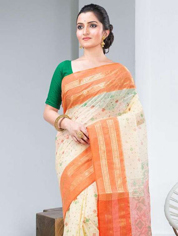 women self design handloom saree - 22263054 -  Standard Image - 2
