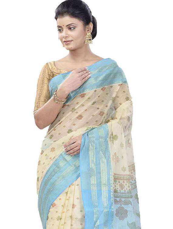 women self design handloom saree - 22263344 -  Standard Image - 2