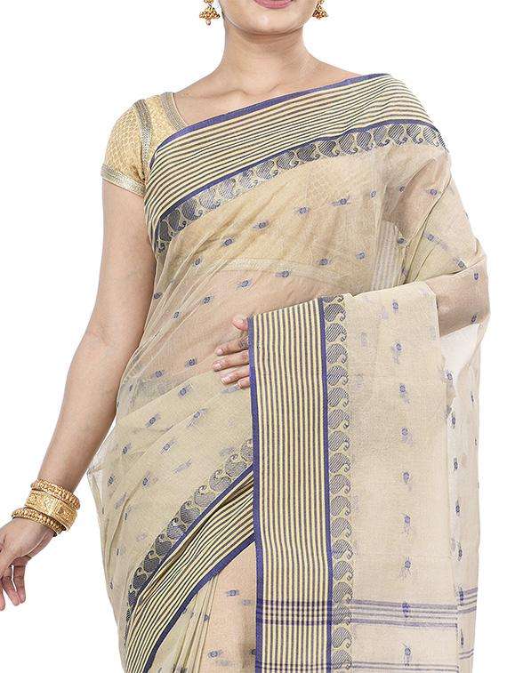 women self design handloom saree - 22263360 -  Standard Image - 2