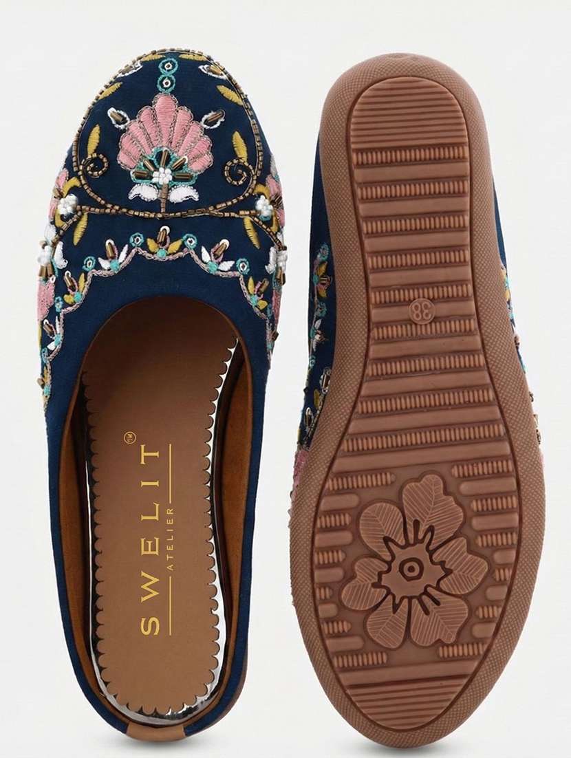 women embroidered flat mules - 22263428 -  Standard Image - 7