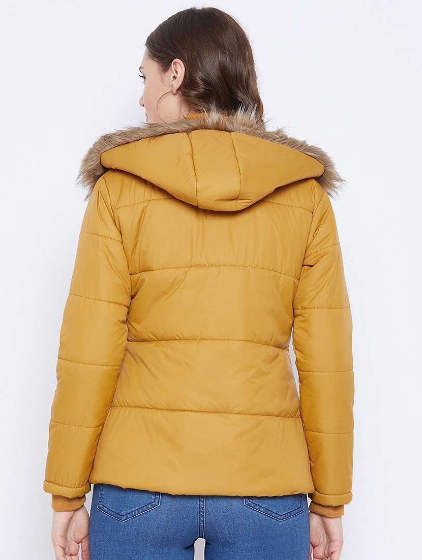 women long sleeve hooded quilted jacket - 22263790 -  Standard Image - 2