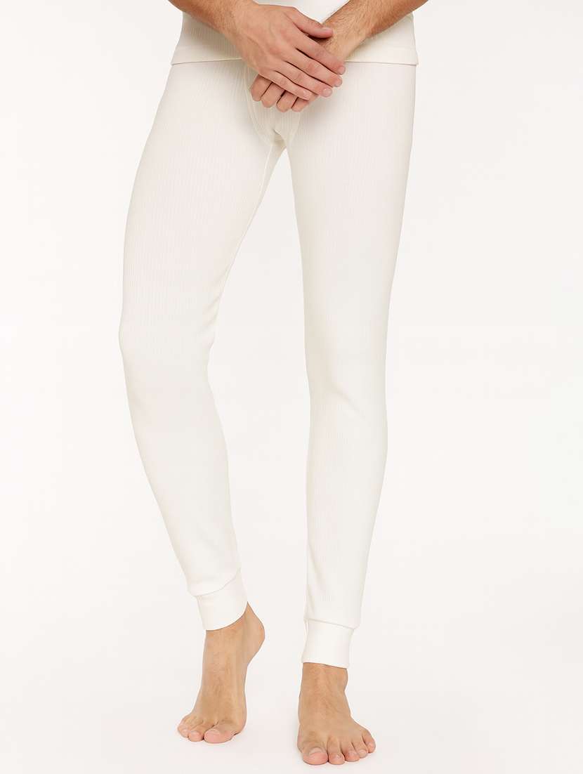 men solid mid rise thermal bottom - 22263955 -  Standard Image - 2