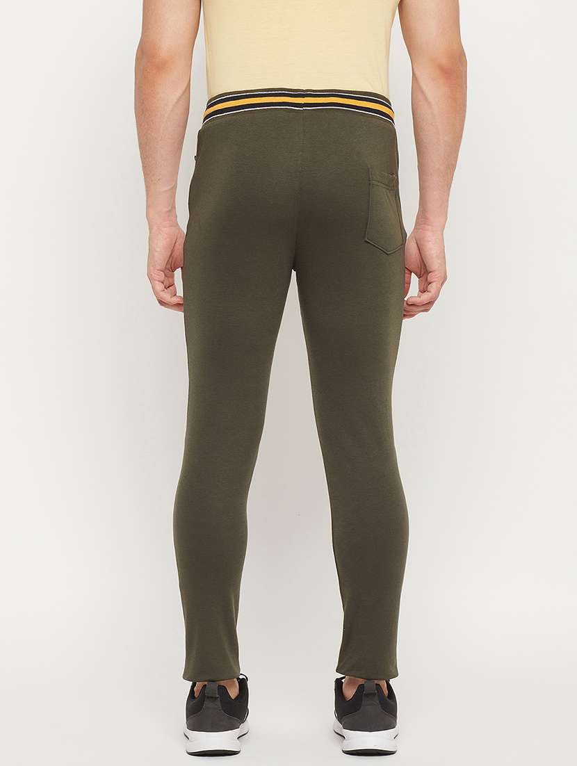 men tapered mid rise slim fit track pant - 22264031 -  Standard Image - 2